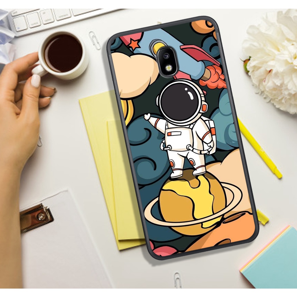 [ SIÊU HOT] ỐP LƯNG SAMSUNG J3 PRO/J5 PRO/J7 PRO/J7 PLUS  , IN HÌNH ASTRONAUT PHI-HÀNH-GIA, MÀU SẮC BẮT MẮT