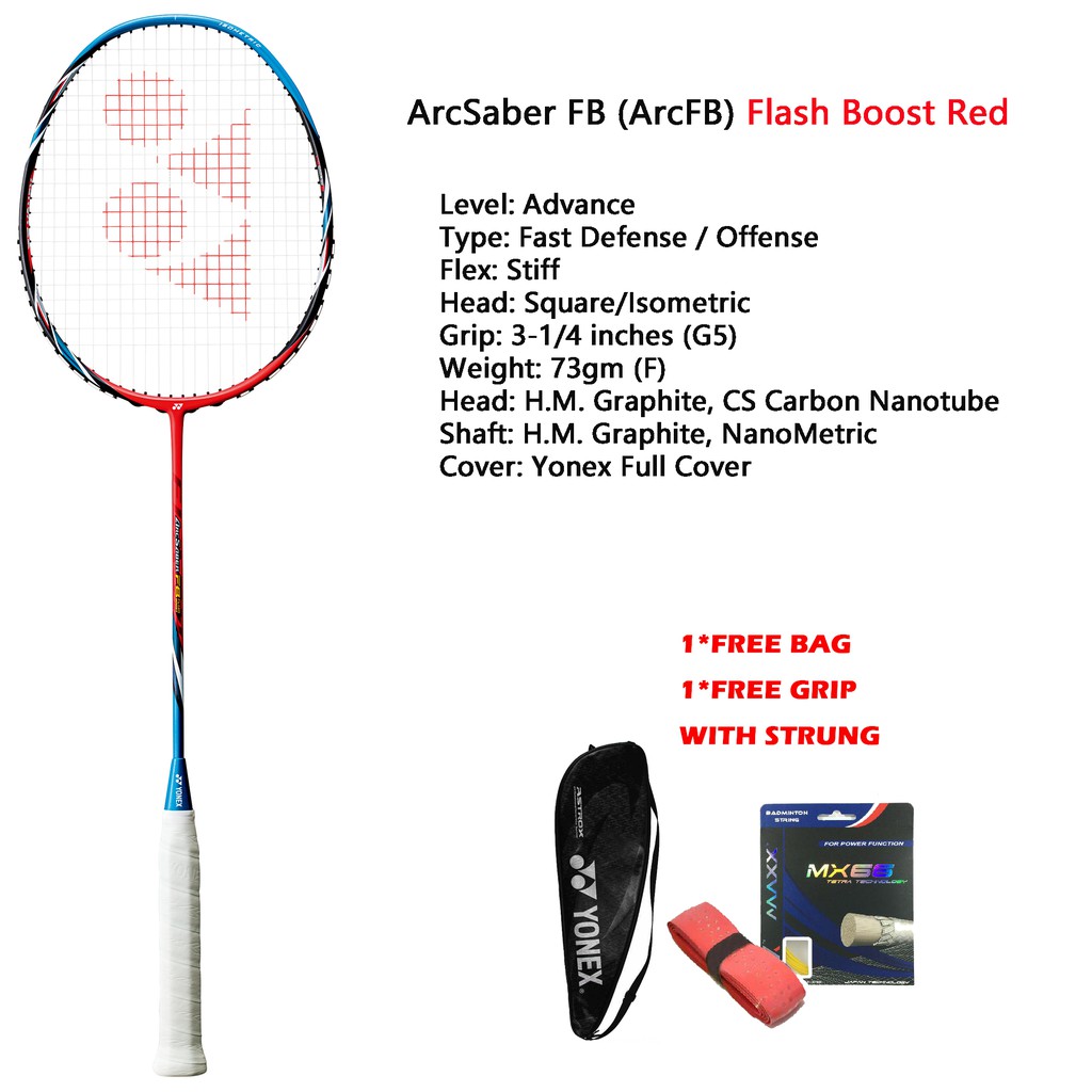 Khung vợt cầu lông YONEX Arcsaber FB chất lượng cao siêu chắc