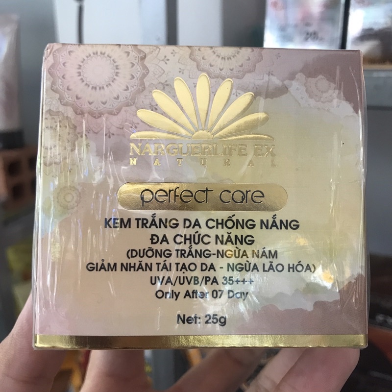 Kem Trắng Da Chống Nắng Đa Chức Năng NARGUERLIFE EX 25g