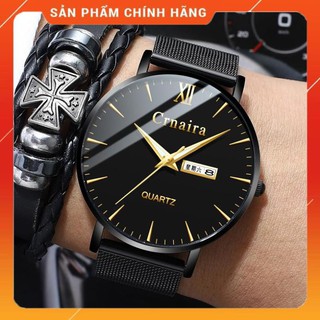 Đồng hồ nam Crnaira Cr079 hàng chính hãng dây thép đặc ko gỉ [Uy tín về chất lượng]