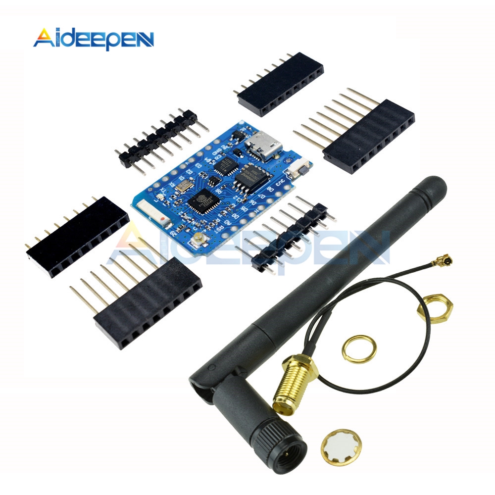 Ăng Ten Thu Phát Sóng Wifi Wemos D1 Mini Pro 16m Esp8266 Esp-8266Ex Cp2104