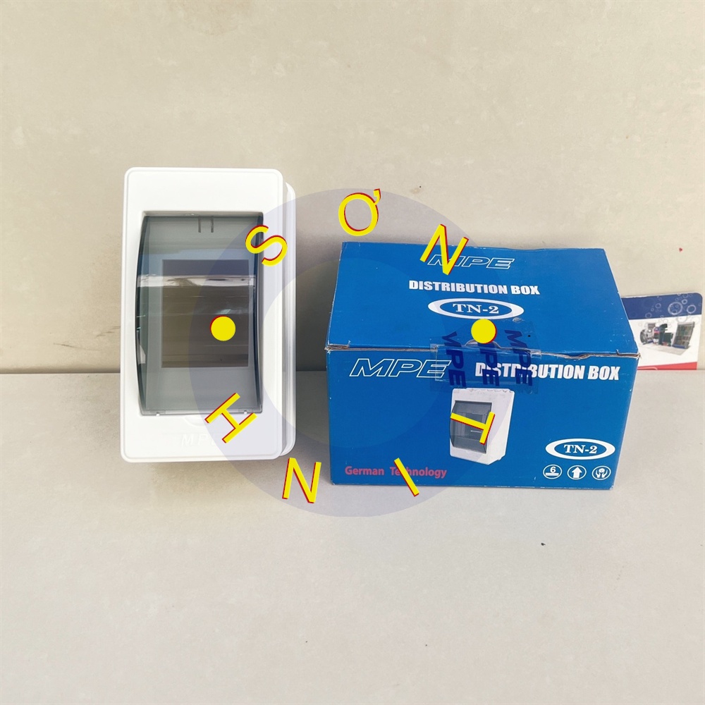 Tủ điện âm tường MPE chứa MCB TN-2 tủ điện nhựa công nghiệp, hộp nhựa âm tường, tủ điện thi công, tủ bảng điện
