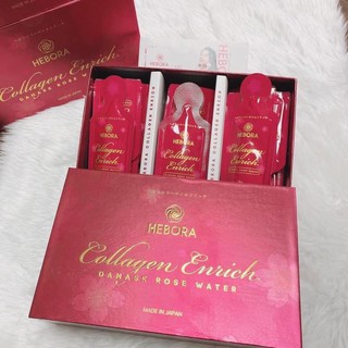 COLLAGEN HEBORA ENRICH DAMASK ROSE WATER 28 GÓI