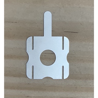 Kẽm hàn cell, kẽm vuông 2S-2P pas giữa .