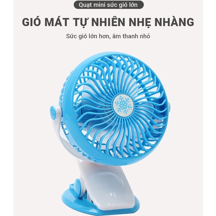 Quạt để bàn dùng điện trực tiếp Cát Thái KY-A219 âm thanh nhỏ, có thể xoay chỉnh 360 độ, cổng USB thông dụng, gió mát mẻ