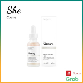 Serum The Ordinary Lactic Acid 10% + HA - Tinh chất chống lão hóa lọ 30ml