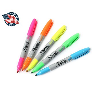 Viết lông trên mọi chất liệu màu dạ quang Sharpie