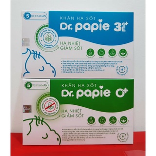 Khăn hạ sốt Dr Papie [ShopMamaKids]