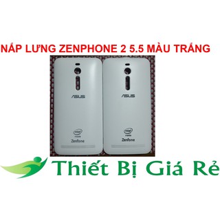 Nắp lưng zenphone 2 5.5 màu trắng