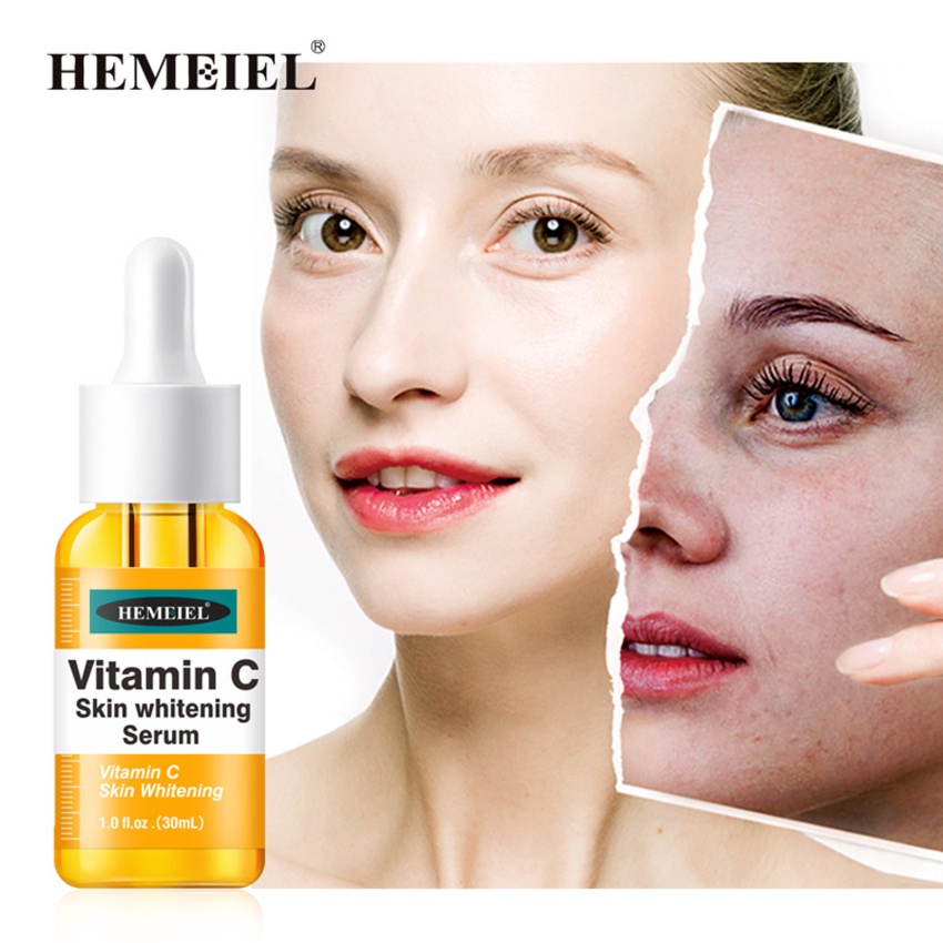 Tinh Chất Vitamin C Làm Trắng Dưỡng Ẩm Chống Oxy Hóa Kiểm Soát Dầu Se Khít Lỗ Chân Lông Chống Lão Hóa HEMEIEL