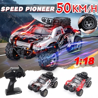 Xe tải Monster Truck điều khiển từ xa tốc độ cao 1:18 kèm phụ kiện