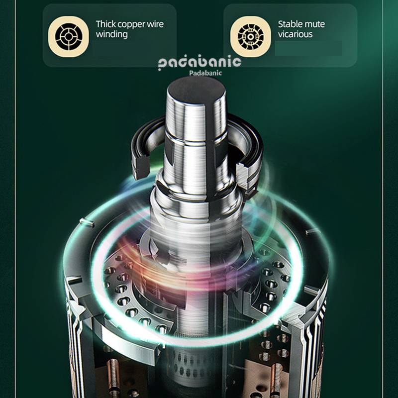 Máy Sấy Tóc Không Tay Cầm Kiểu Đức Padabanic Sấy Tạo Kiểu Uốn Duỗi Đa Chức Năng