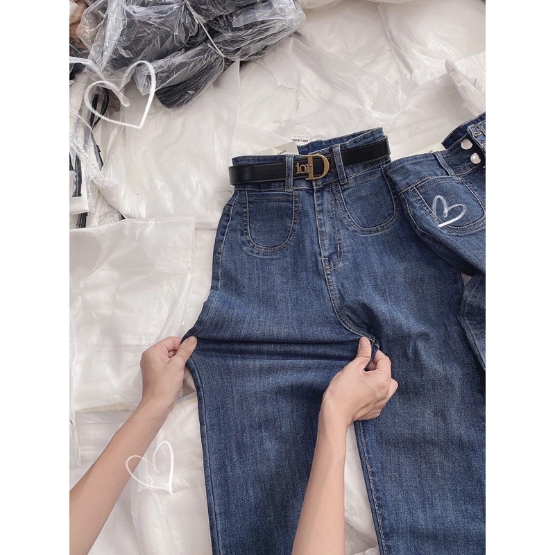 Quần jean ôm túi