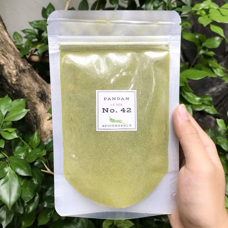 Pandan Powder - bột Lá Dứa Lá nếp nguyên chất màu 100% tự nhiên 50g 200g | BigBuy360 - bigbuy360.vn
