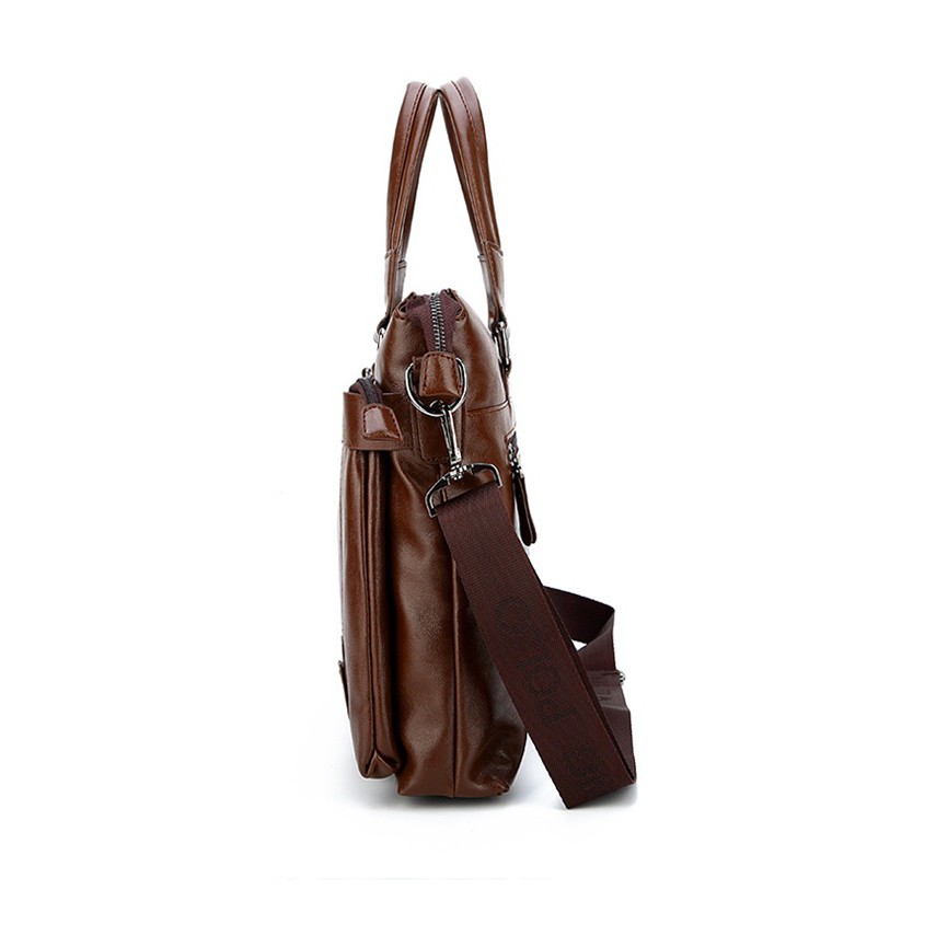 Túi xách công sở POLO da bò cao cấp, đựng vừa laptop 14 inch - ĐIỆN MÁY PICO | BigBuy360 - bigbuy360.vn