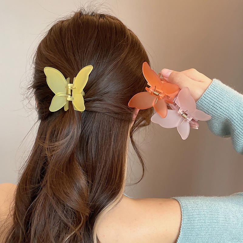 Kẹp Tóc Hình Bướm Nhiều Màu Sắc Thời Trang Cho Nữ
