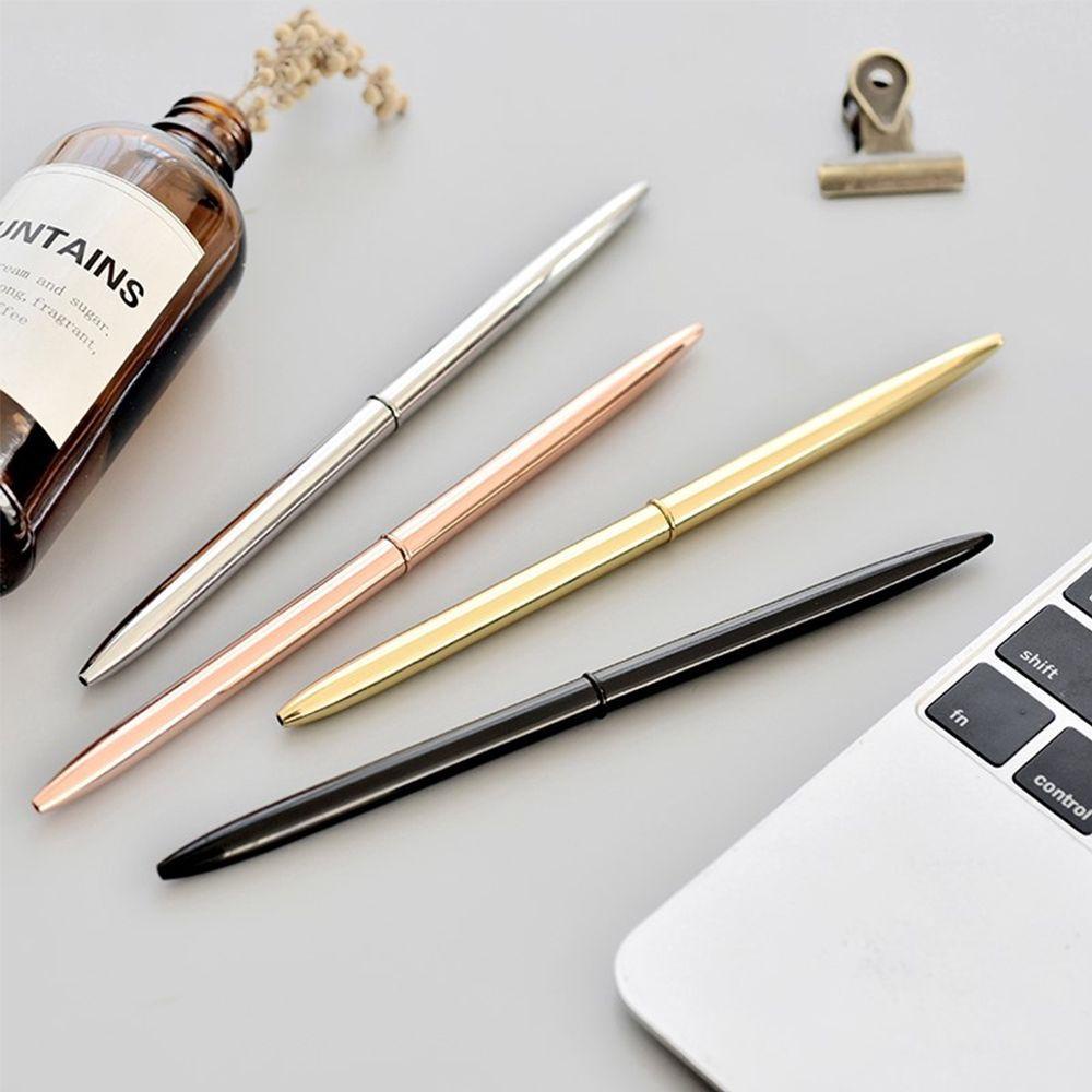 Bút Bi Kim Loại Mực Đen Ngòi 1.0Mm