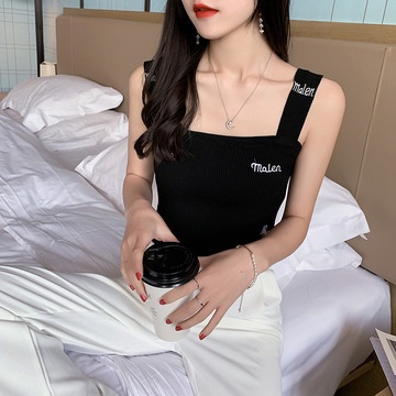 Áo Dệt Kim Hai Dây Thời Trang Mùa Hè Cho Nữ