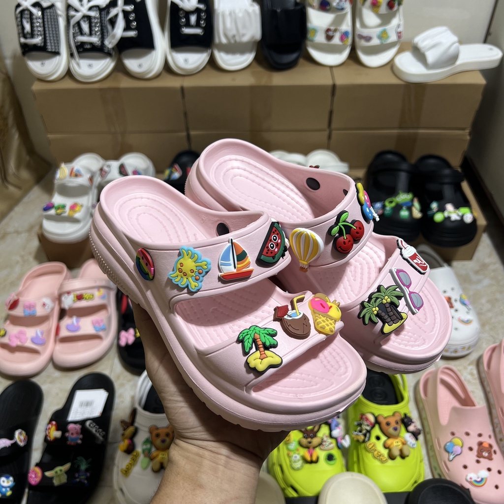 Dép 2 quai đế dày 5cm siêu êm chân