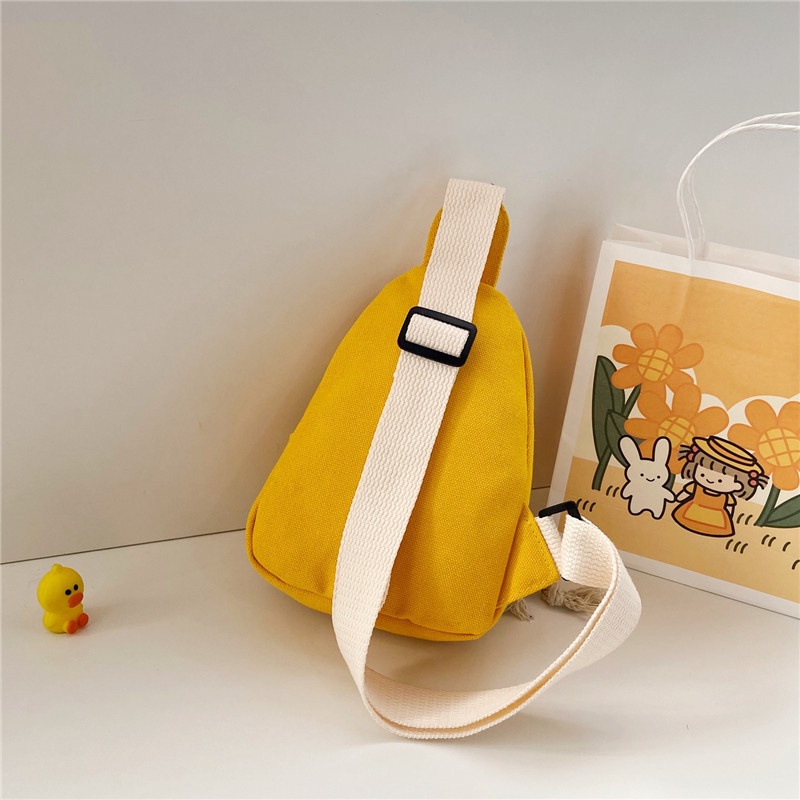 Túi Đeo Chéo Ngực Cỡ Nhỏ Họa Tiết Hoạt Hình Dễ Thương Cho Bé