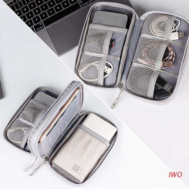 Túi Đựng Cáp Sạc/Tai Nghe Du Lịch Chống Thấm Nước