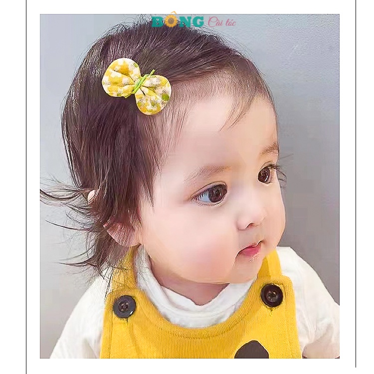 Set 5 kẹp tóc cho bé phong cách Hàn Quốc dễ thương KT10 - Kẹp tóc BÔNG Cài Tóc