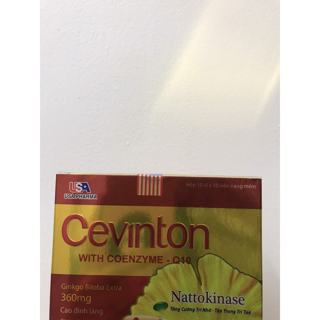 Hoạt huyết dưỡng não Cevinton giảm đau đầu chóng mặt (hộp 100viên ) | BigBuy360 - bigbuy360.vn