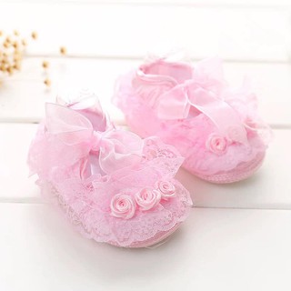 Giày nơ cho bé gái 0-12m