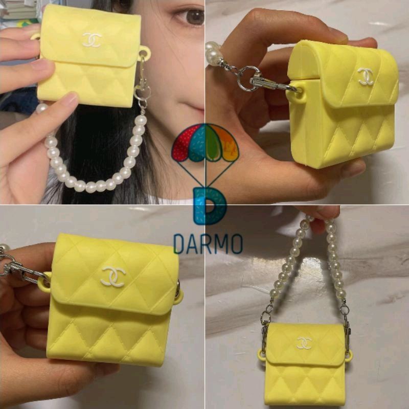 Case bảo vệ tai nghe Pro/1/2 túi xách màu vàng