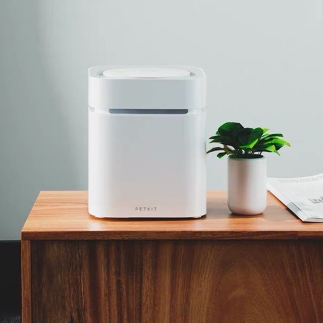 Máy lọc không khí cho chó mèo Petkit air magic cube khử mùi vệ sinh thú cưng Con Mèo Xiêm