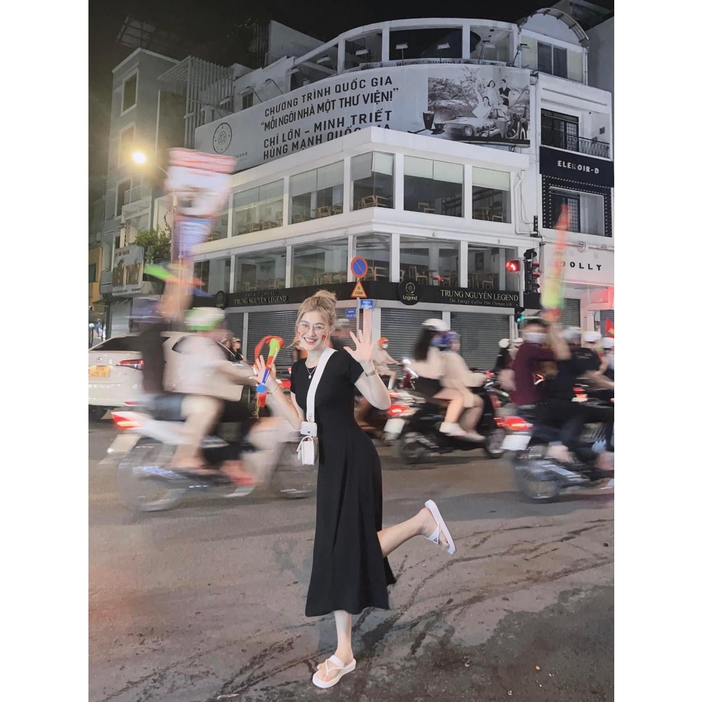 [ 𝐅𝐑𝐄𝐄 𝐒𝐇𝐈𝐏 ] VÁY BODY NỮ DÁNG DÀI NGẮN TAY SIÊU TÔN DÁNG LẮM Ạ