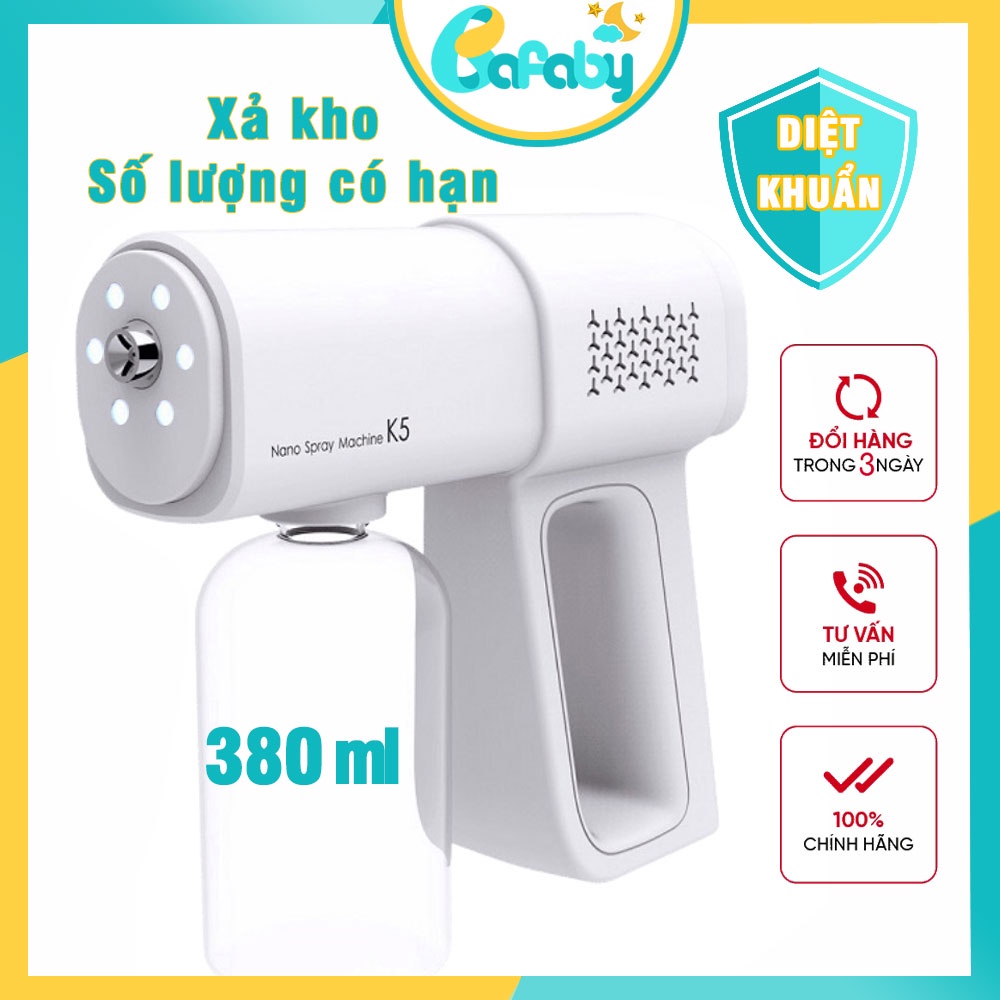 [XẢ KHO GẤP] Máy Xịt Phun Khử Khuẩn K5 Công Nghệ Mới