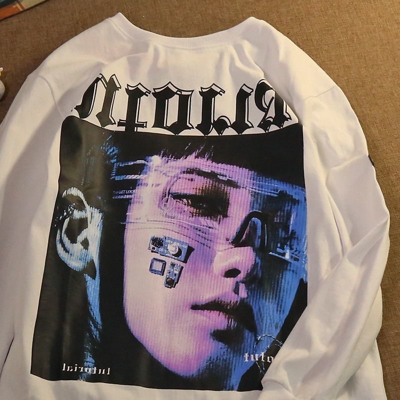 ÁO SWEATER IN HÌNH CÔ GÁI COOL NGẦU ÁO NAM NỮ FORM RỘNG