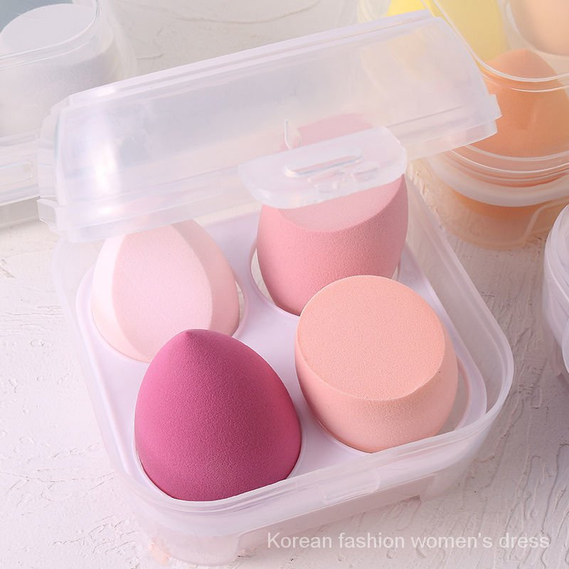 BEAUTY BLENDER (Hàng Mới Về) Hộp Đựng Mút Trang Điểm Mềm Mại Có Thể Sử Dụng Cho Các Mỹ Phẩm Dạng Hình Trứng