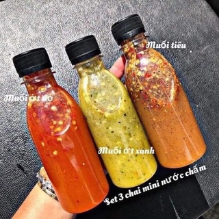 Set 3 chai muối chấm thần thánh