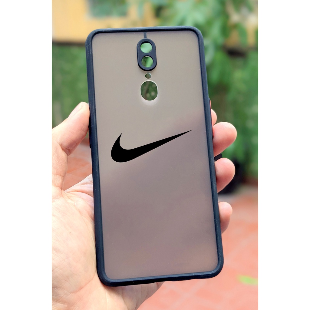 Ốp Lưng Viền Dẻo, Logo Nike, Bảo Vệ Camera OPPO F1s/F5/F9/F11/F11 Pro/F15