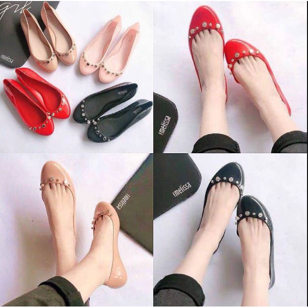 Giày nhựa thơm Melissa Sweet Love II AD màu Nâu