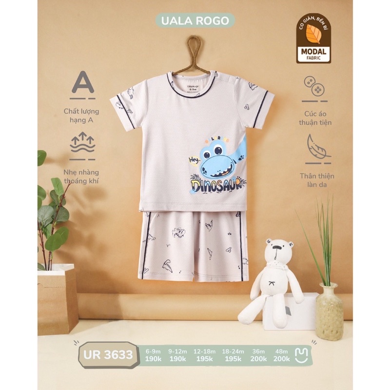 Bộ Cộc Cài Vai Uala Rogo Modal UR 3633
