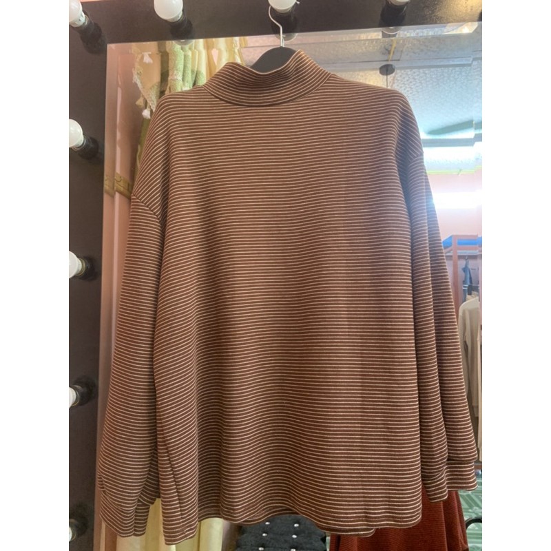 Áo kẻ cổ lọ< kéo sang để xem ảnh thật> | BigBuy360 - bigbuy360.vn