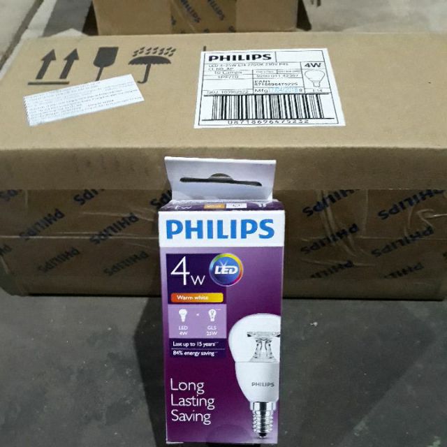 Bóng đèn led classic 2-25w , 4- 25w , 5.5w  BA35 Và P45  E14 ww philip