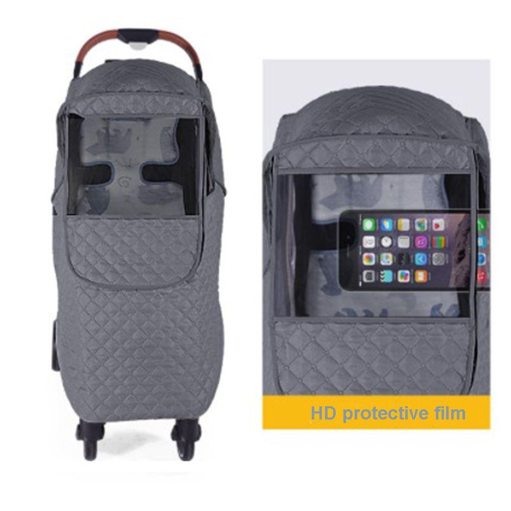 Vỏ Bọc Xe Đẩy Em Bé Dày Dặn Chống Thấm Nước Có Khóa Kéo Tiện Dụng