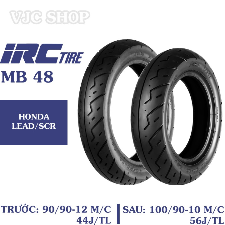 Lốp xe Lead 110 chính hãng IRC, kho hàng Hà Nội