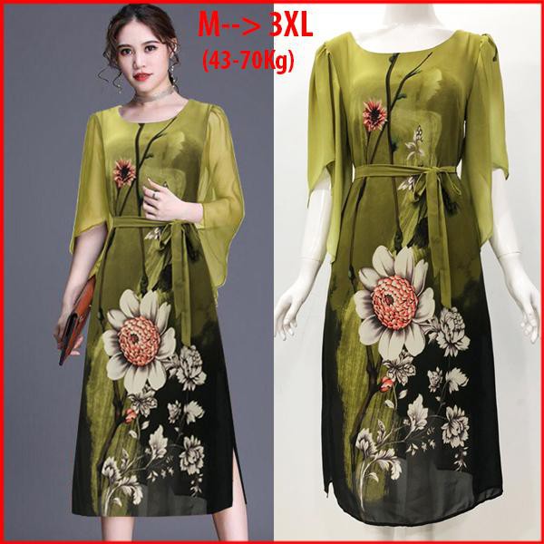 THỜI TRANG U50-60, ĐẦM DỰ TIỆC TRUNG NIÊN DÁNG DÀI VOAN HOA - ĐẦM TRUNG NIÊN ĐẸP  3269 3205 3285 3265 3304 3327