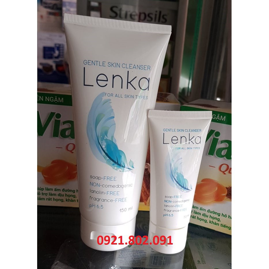 sữa rửa mặt chuyên dụng lenka nhất nhất
