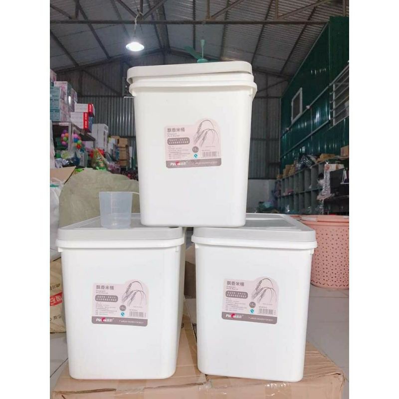 Thùng đựng gạo loại 15kg [có bánh xe] _ Giá Bán Sỉ Lẻ | BigBuy360 - bigbuy360.vn