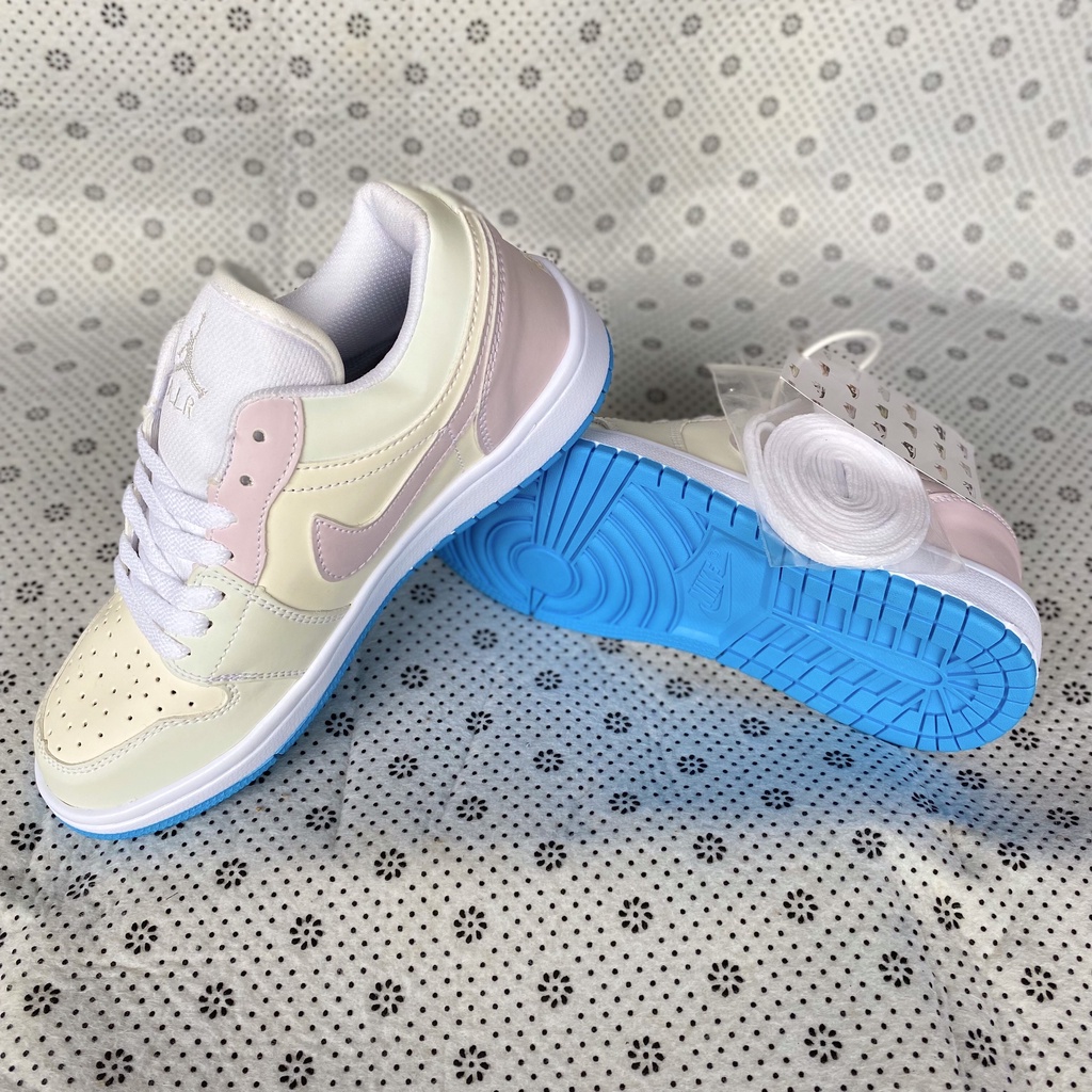 Giày Jordan đổi màu UV cổ cao cổ thấp cực hot, Giày sneaker JD1 đổi màu nam nữ mới nhất 2021 Full box bill