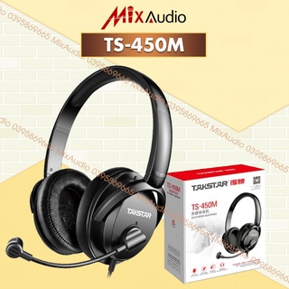 Tai Nghe TAKSTAR TS-450M Có Mic, Kiểm Âm Tốt, Độ Nhạy Cao, Dây Dài 2m, Bảo Hành 12 Tháng
