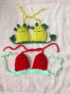 Bikini len cho bé