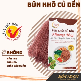 Bún khô củ dền - hỏa tốc - bún gạo củ dền - bún ngon hộp 300g