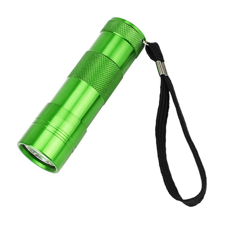 Đèn Pin 3W 395-400nm 9 Bóng LED Chống Thấm Nước